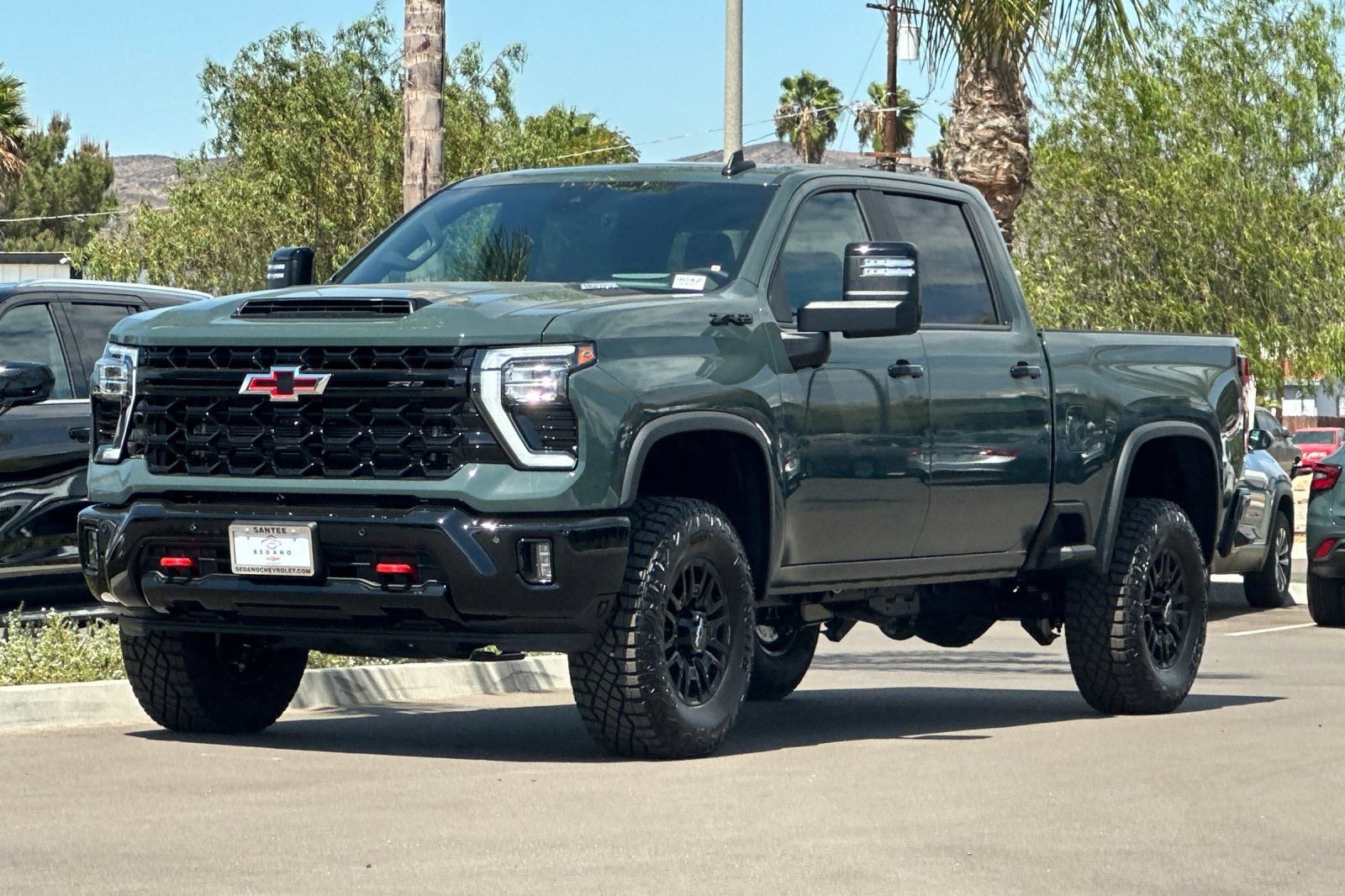 New 2026 Cypress Gray Chevrolet ZR2 image 8