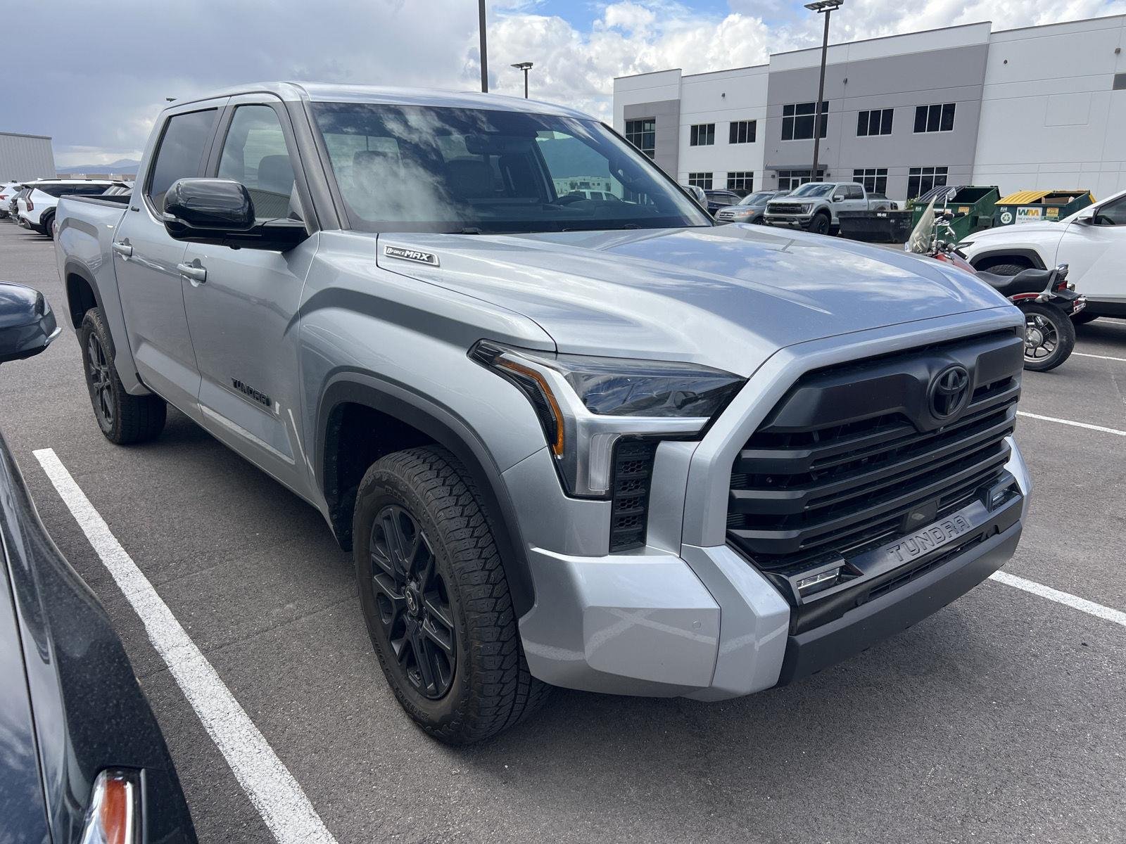 Used 2025 Celestial Silver Metallic Toyota Limited HV image 2