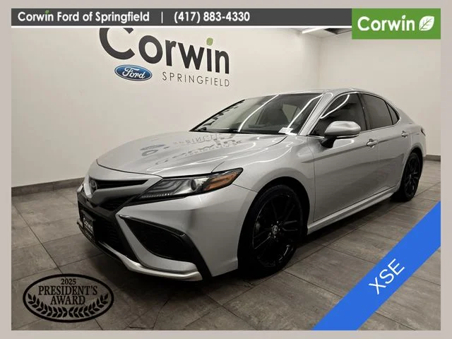 Used 2023 Celestial Silver Metallic Toyota XSE image 1