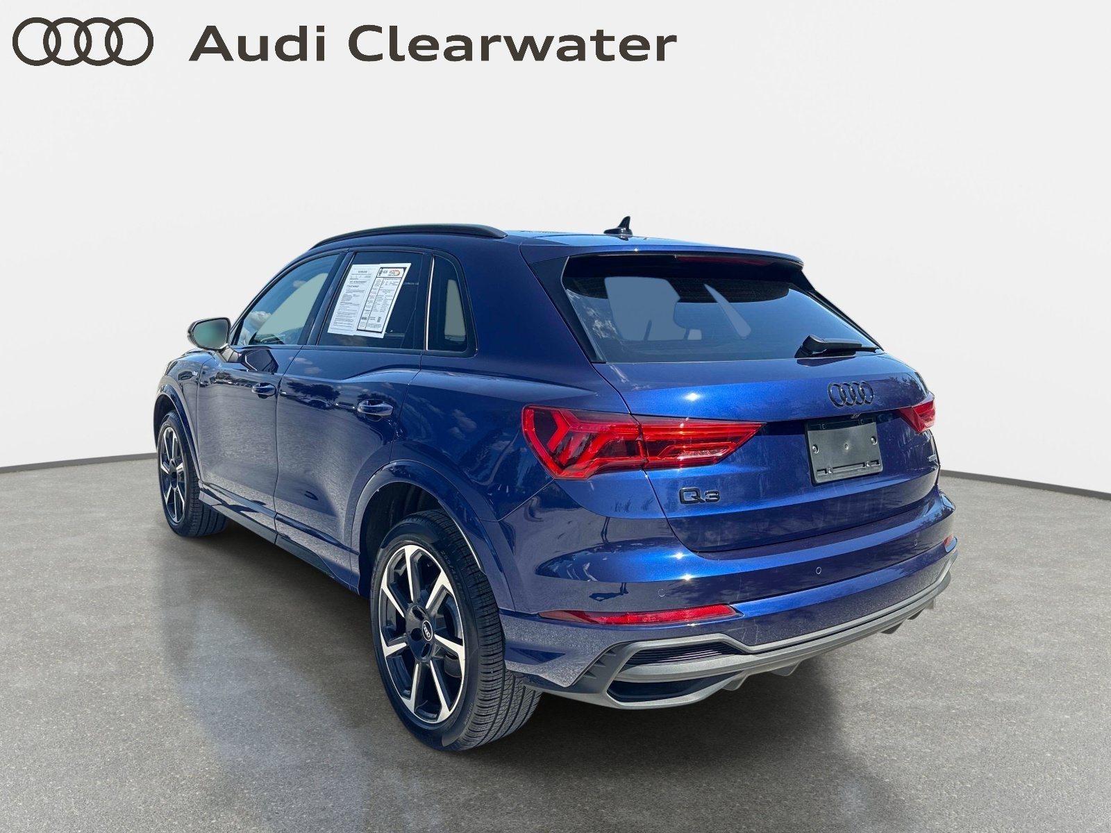 Certified Used 2025 Navarra Blue Metallic Audi S line Premium Plus image 3