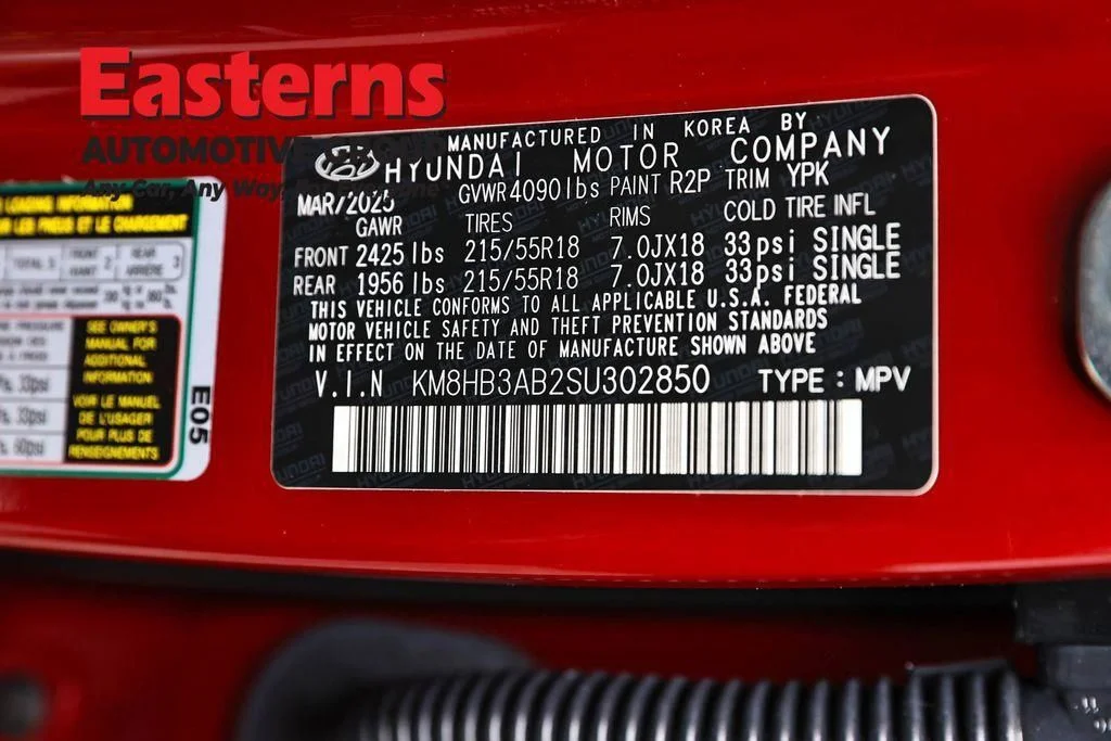 Used 2025 Red Hyundai SEL image 35