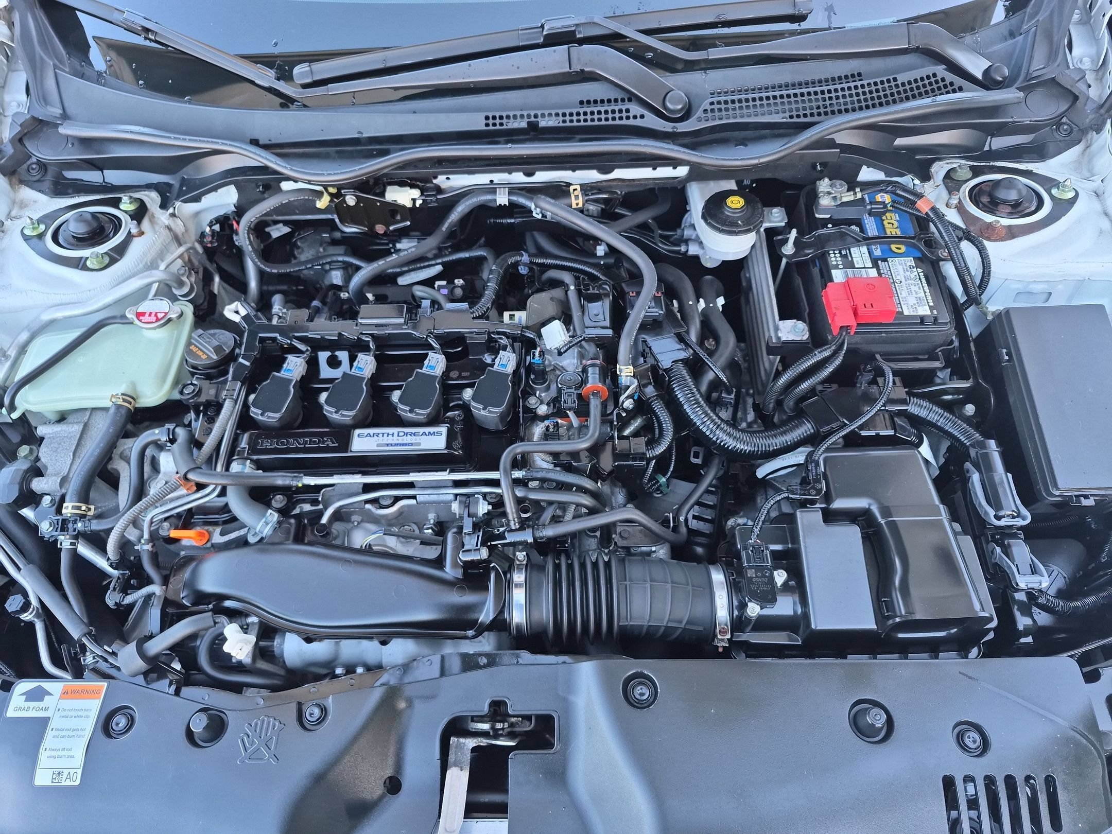 Certified Used 2019 White Orchid Pearl Honda EX Hatchback image 32