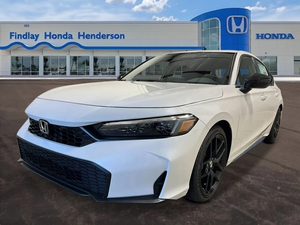 New 2026 Platinum White Pearl Honda Sport image 1