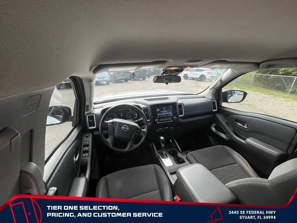 Used 2022 White Nissan Crew Cab Long Bed SV 4x2 image 27