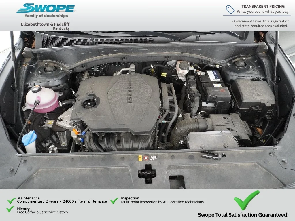 Used 2023 Twilight Black Hyundai SEL image 26