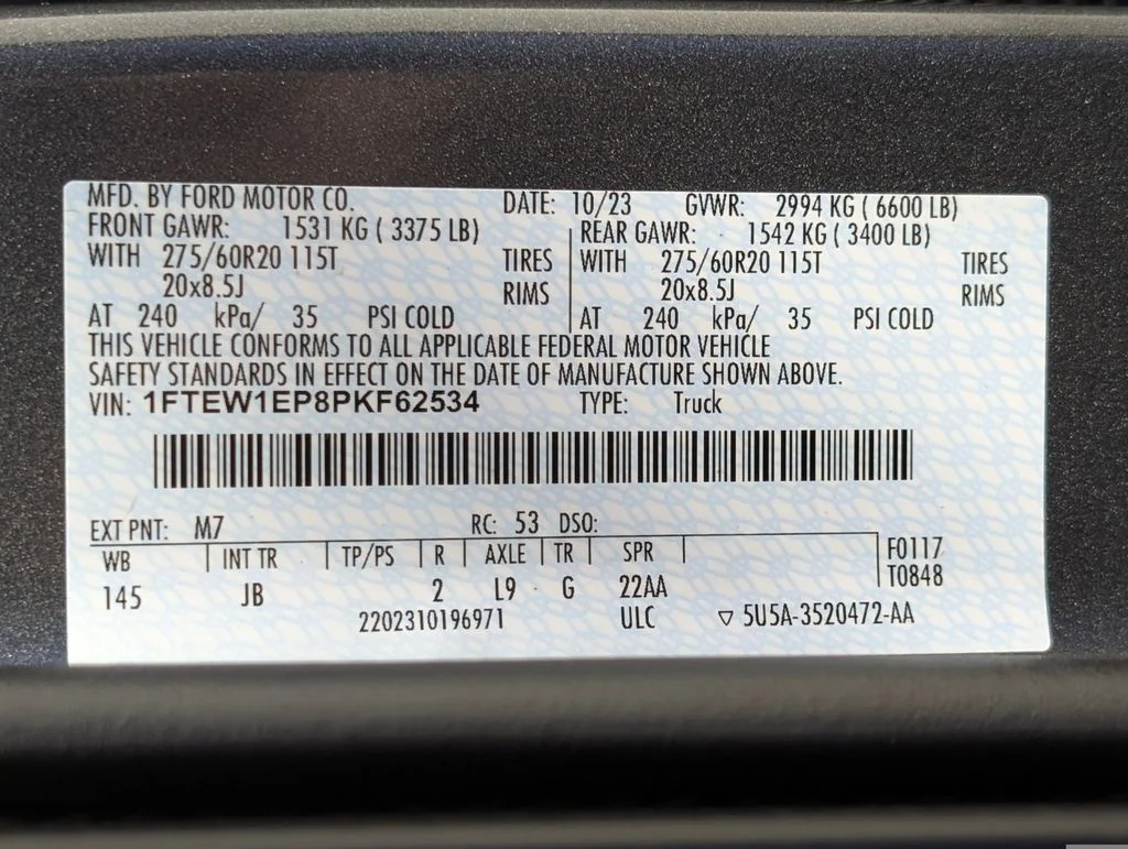 Certified Used 2023 Carbonized Gray Metallic Ford XL image 25