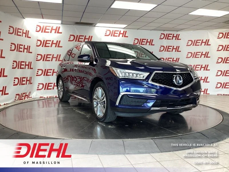 Used 2018 Blue Acura 3.5L image 1