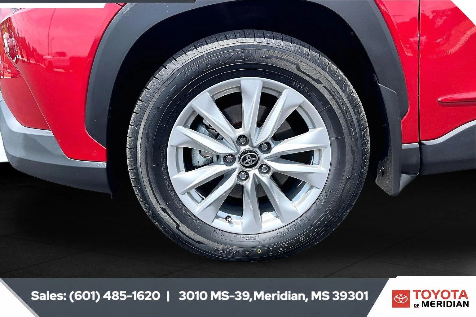 Used 2023 Barcelona Red Metallic Toyota LE image 7