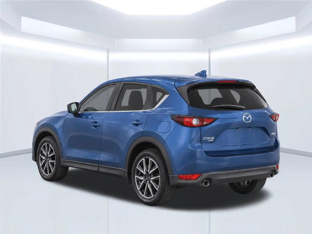 Certified Used 2018 Blue Mazda Touring AWD image 5
