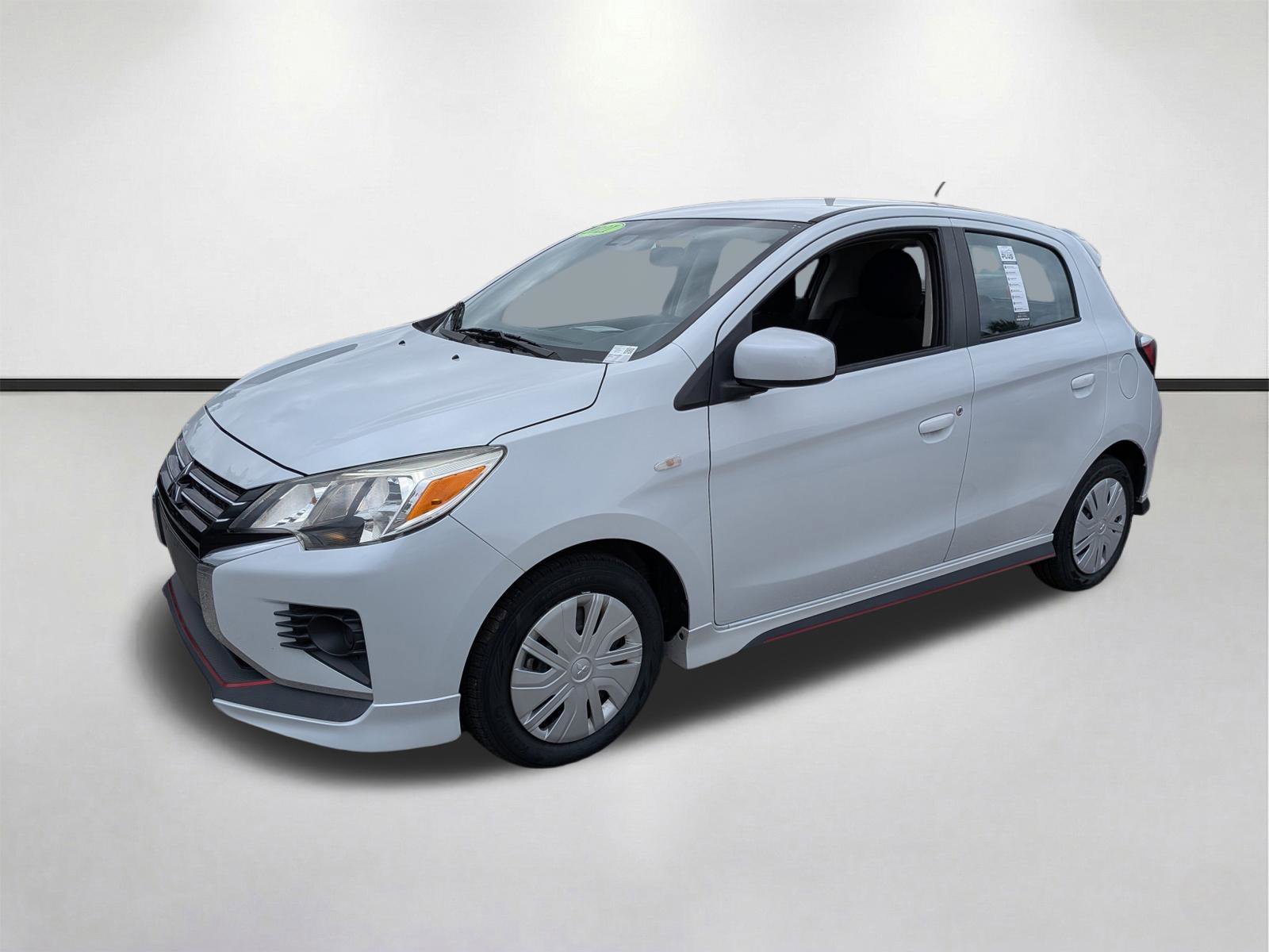 Used 2021 White Diamond Mitsubishi Carbonite Edition image 8