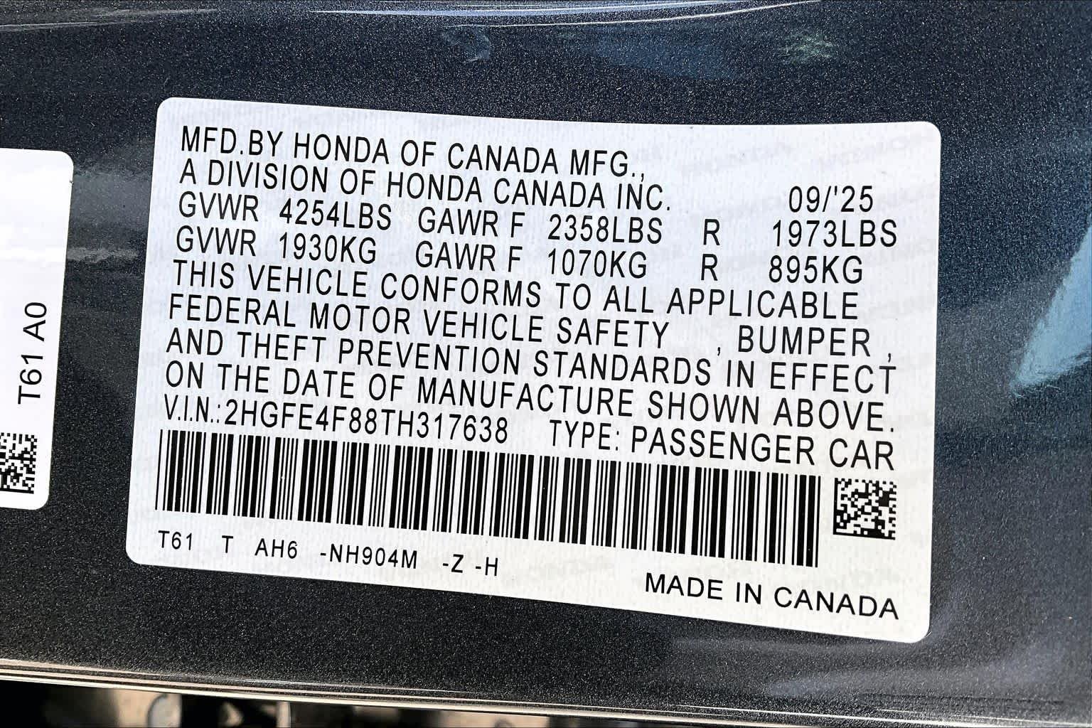 2026 Honda Civic Sport - Photo 33