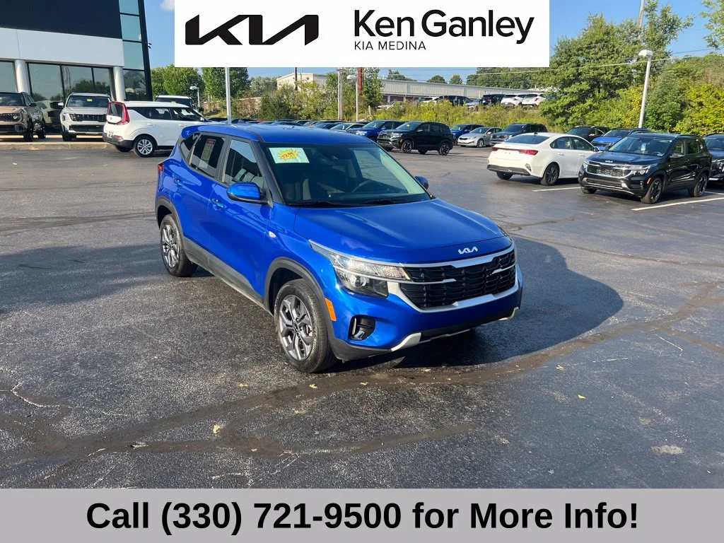 Certified Used 2024 Blue Kia LX image 7