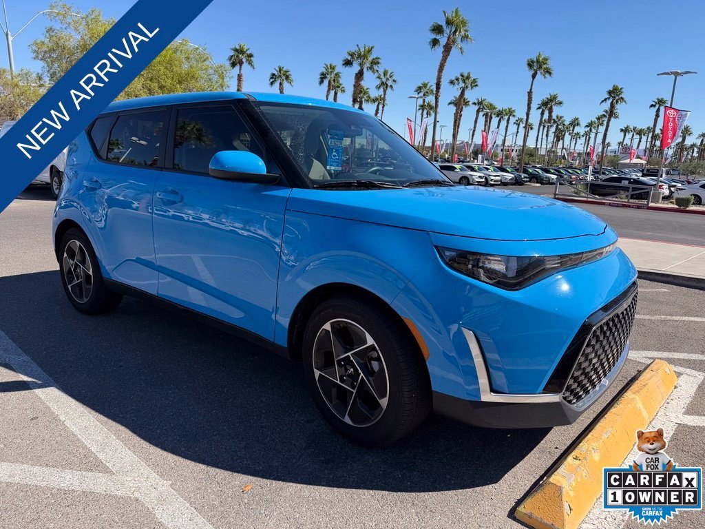 Used 2024 Surf Blue Kia EX image 2