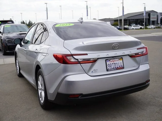 Used 2025 Celestial Silver Metallic Toyota LE image 8