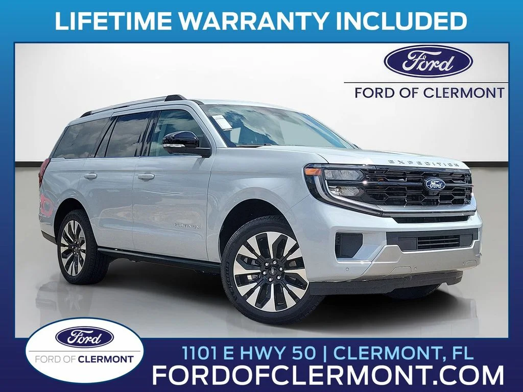 New 2026 Space Silver Metallic Ford Platinum® image 1