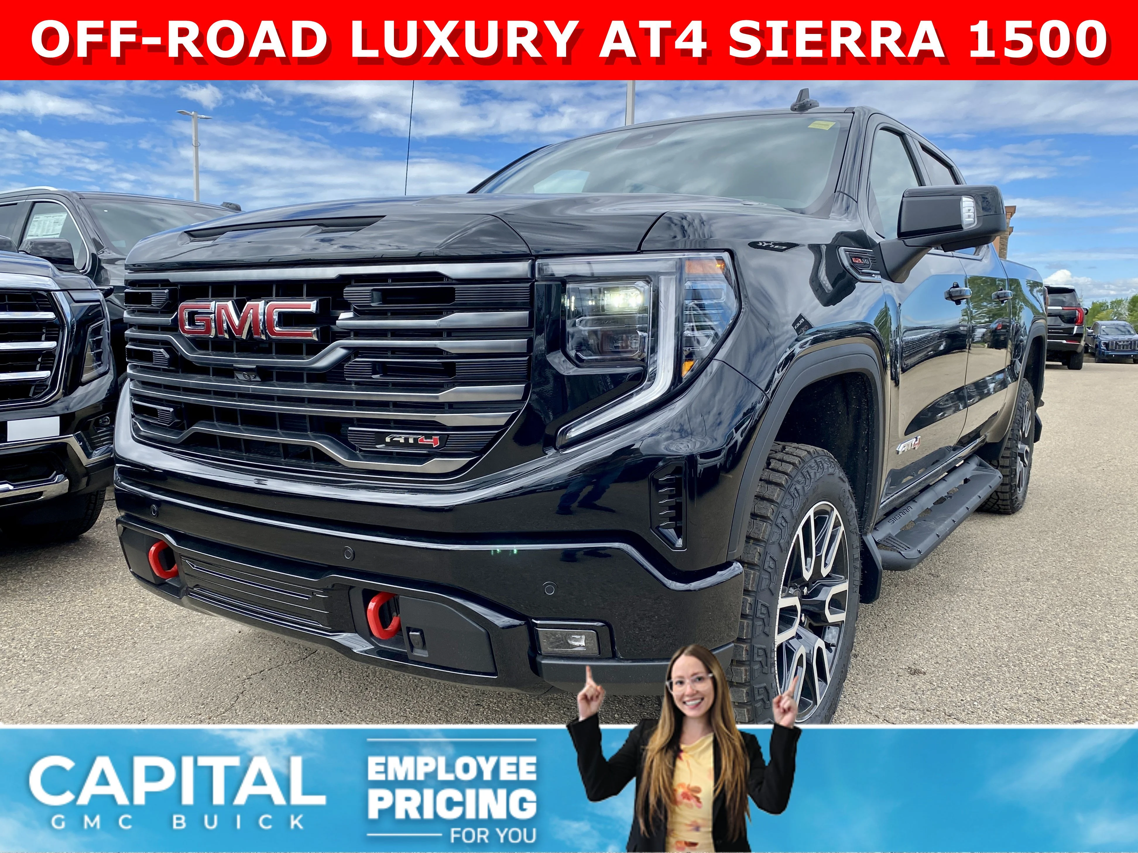 New 2026 ONYX BLACK GMC AT4 image 1