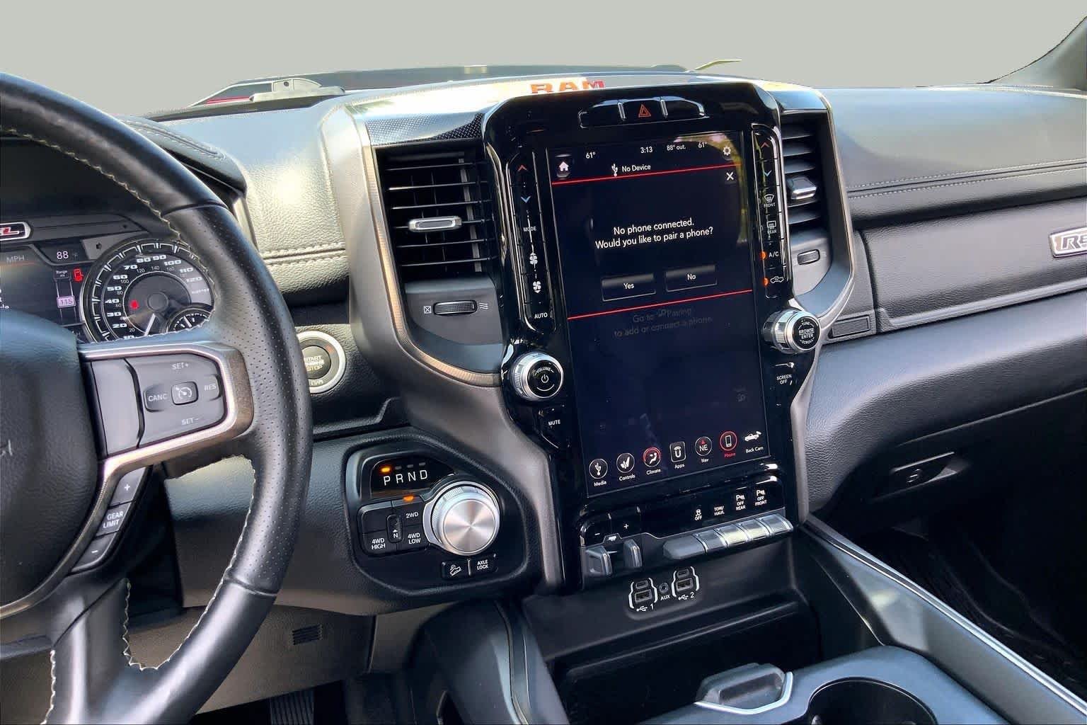 Used 2020 Flame Red Clearcoat Ram Rebel image 7