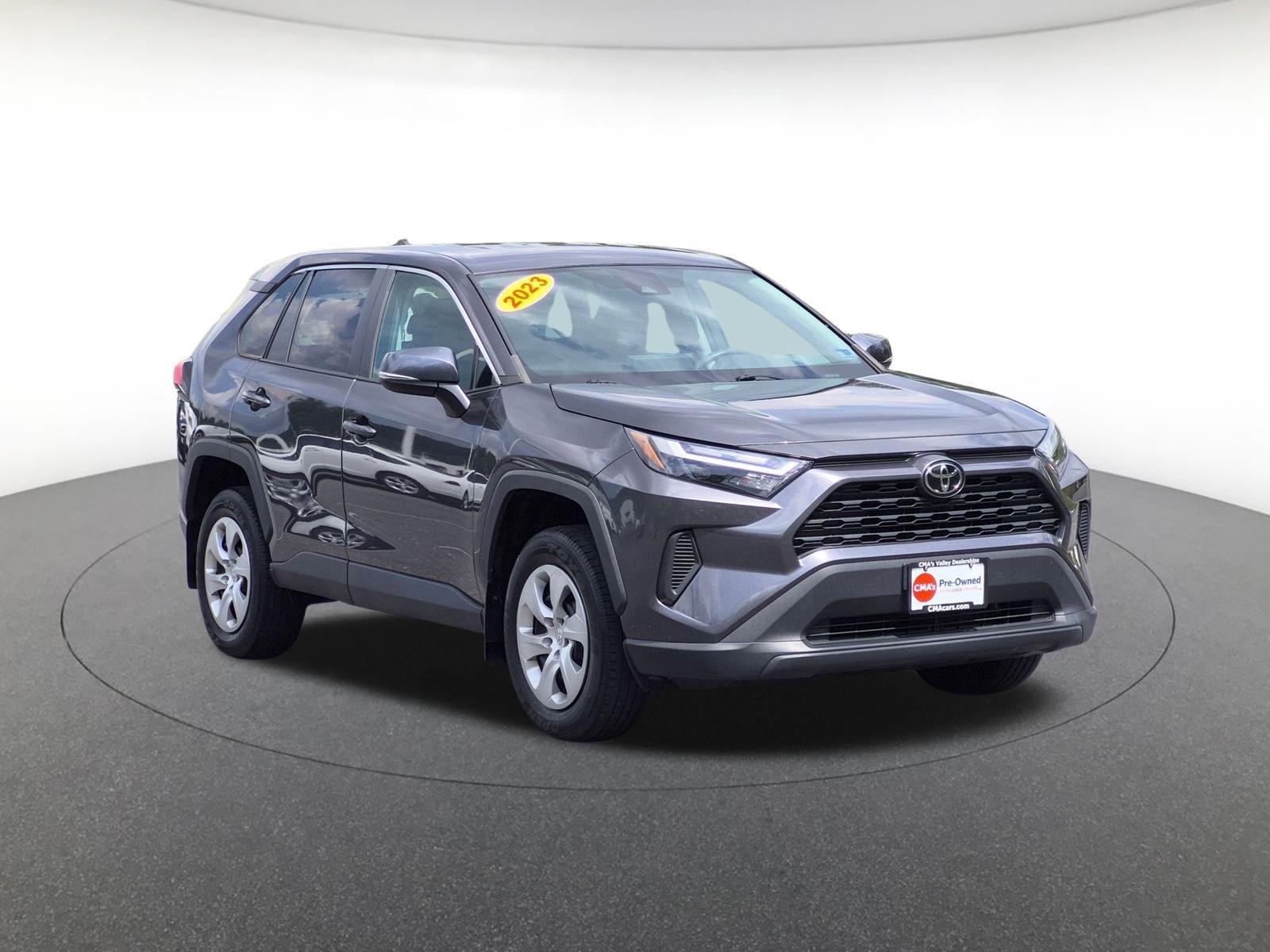 Used 2023 Magnetic Gray Metallic Toyota LE image 7