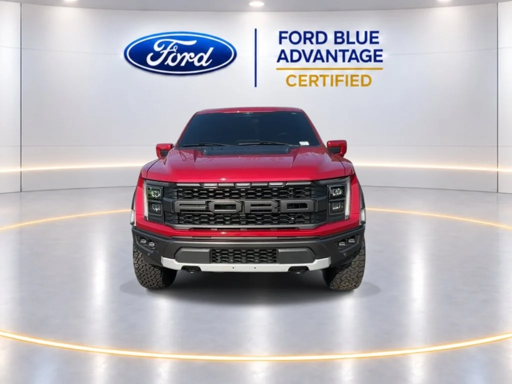Certified Used 2023 Red Metallic Ford Raptor image 3