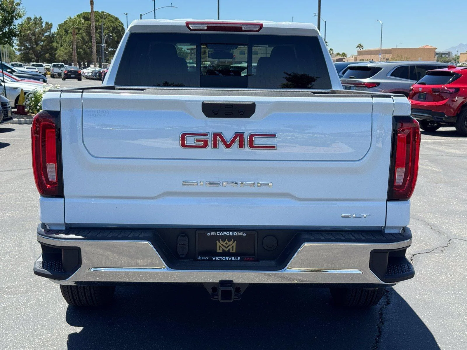 New 2026 Glacier White Tricoat GMC SLT image 5