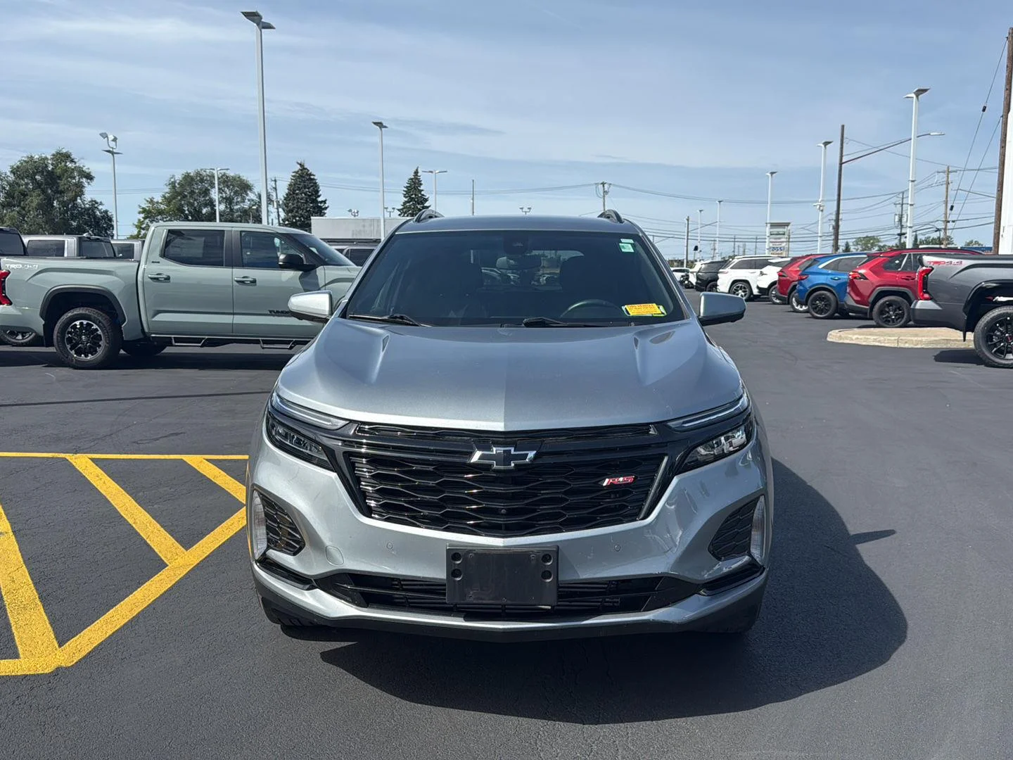 Used 2024 Sterling Gray Metallic Chevrolet RS image 2