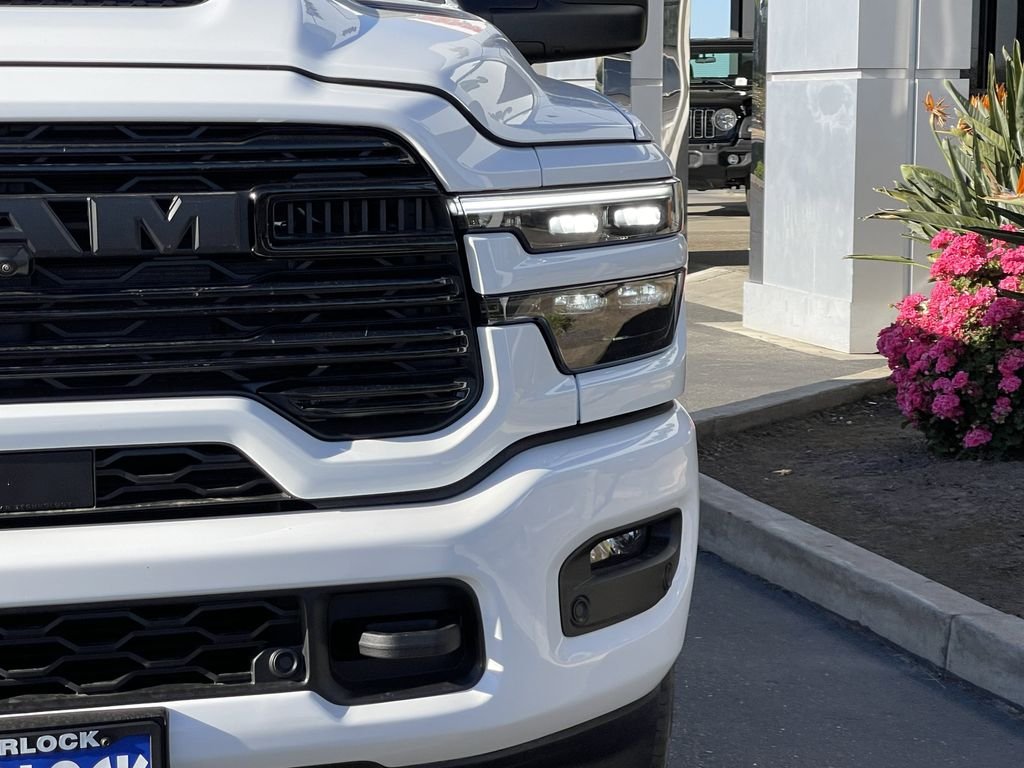 New 2026 Bright White Clear-Coat Exterior Paint RAM Laramie image 3