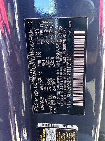 New 2026 Atlantis Blue Hyundai SEL image 31