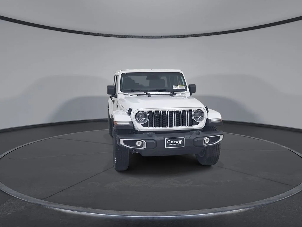New 2026 Bright White Clear-Coat Exterior Paint Jeep Sahara image 3