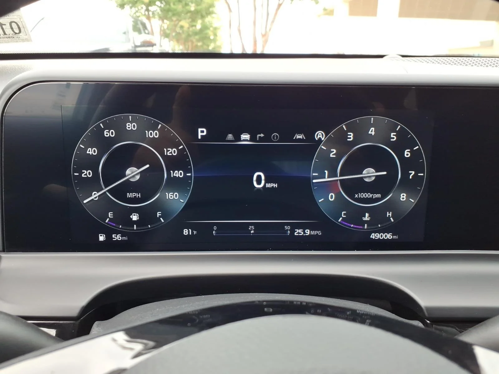 Used 2024 Clear White/Fusion Black Roof Kia S image 21
