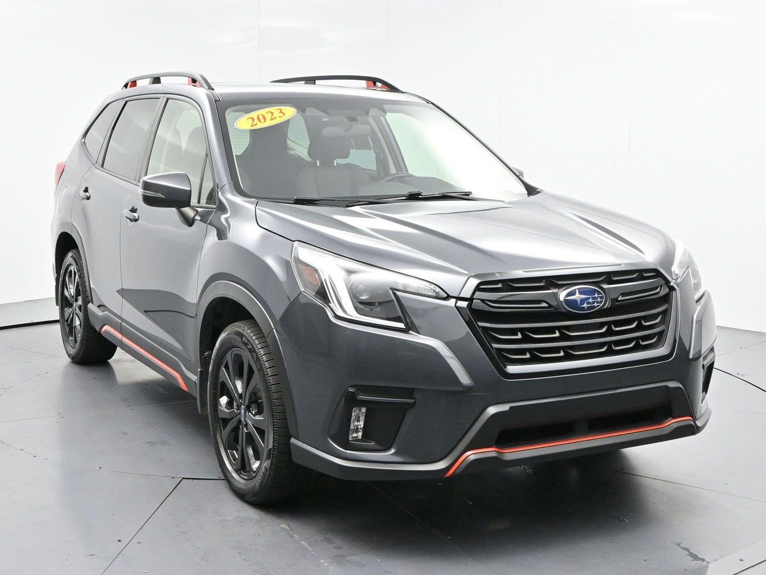 Used 2023 Magnetite Gray Metallic Subaru Sport image 2