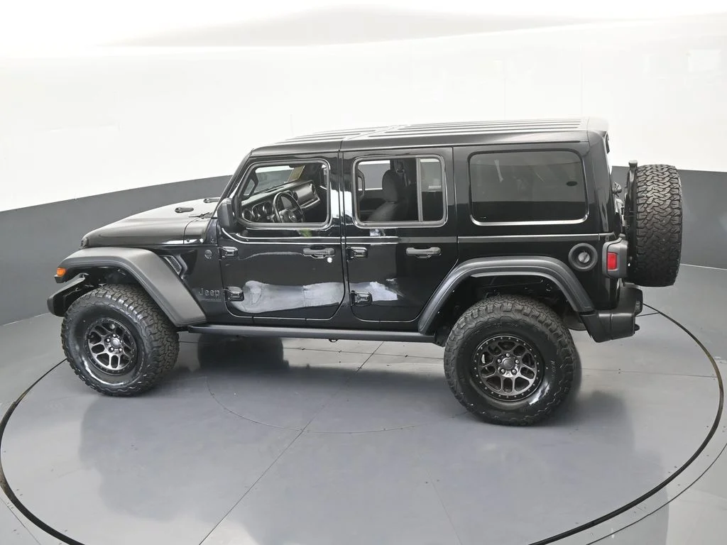 Used 2022 Black Clearcoat Jeep Unlimited Sport image 49