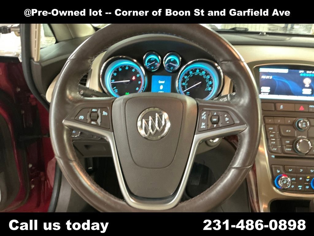 Used 2016 CRYSTAL RED TINTCOAT Buick Leather Group image 20