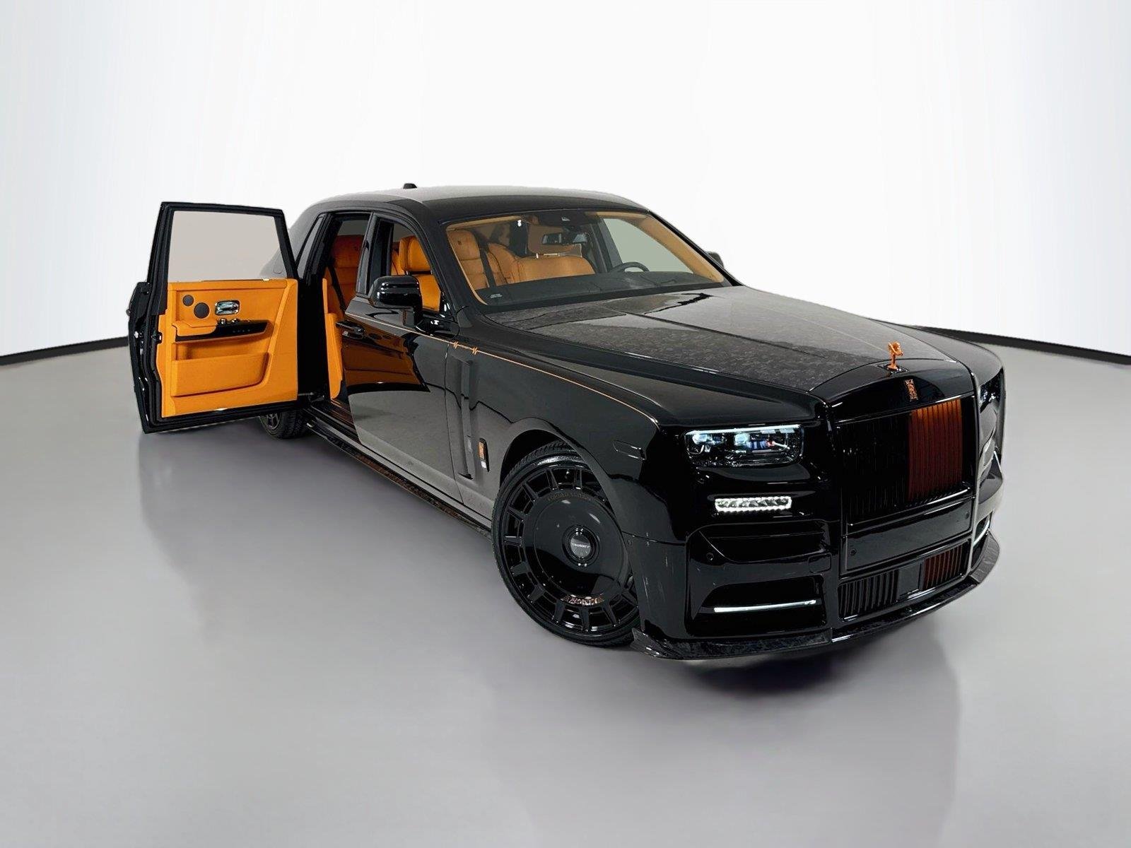 Used 2027 Black Diamond Rolls-Royce Sedan | Full Carbon Mansory Widebody image 54