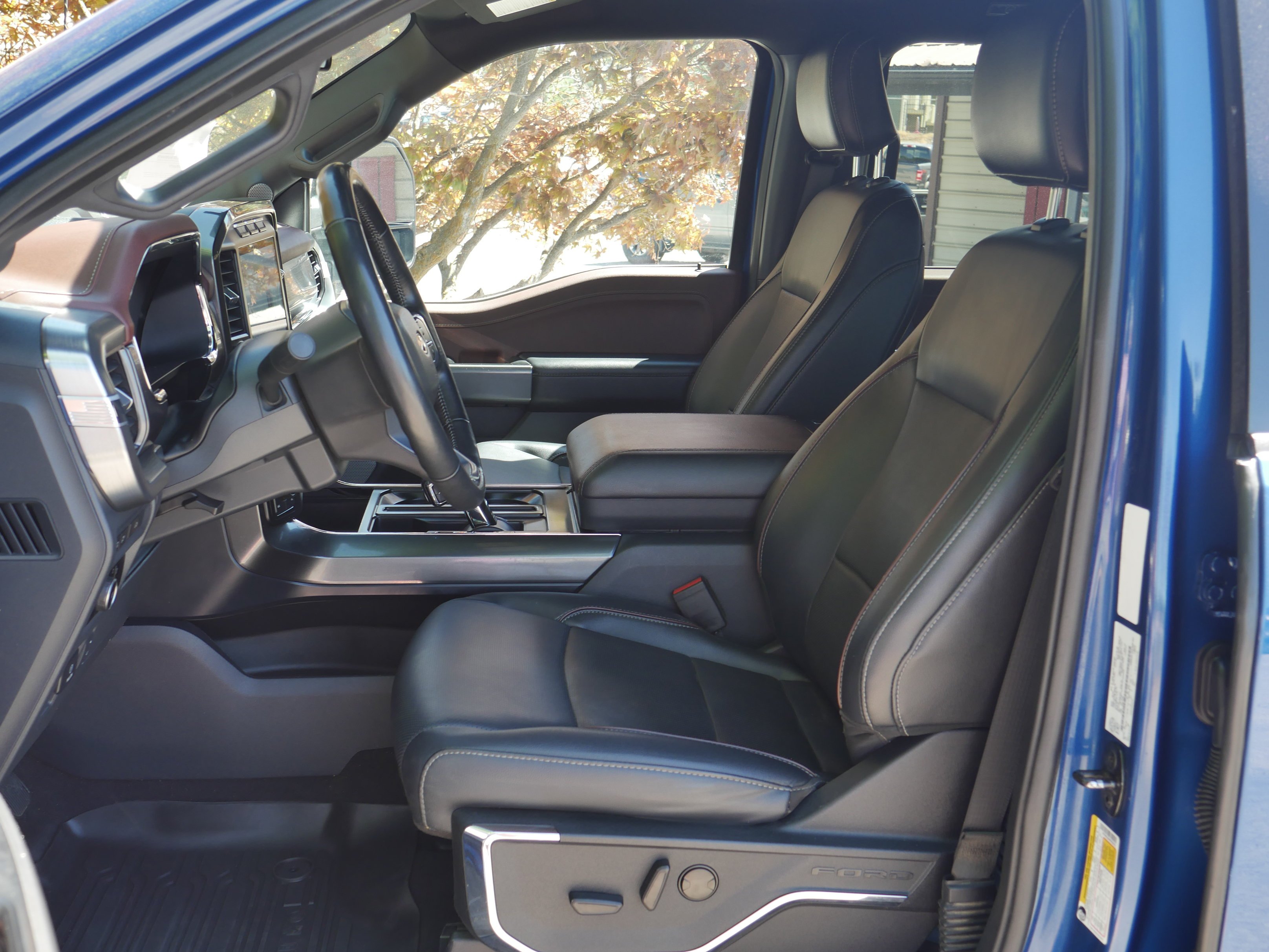 Certified Used 2023 Atlas Blue Metallic Ford LARIAT image 3