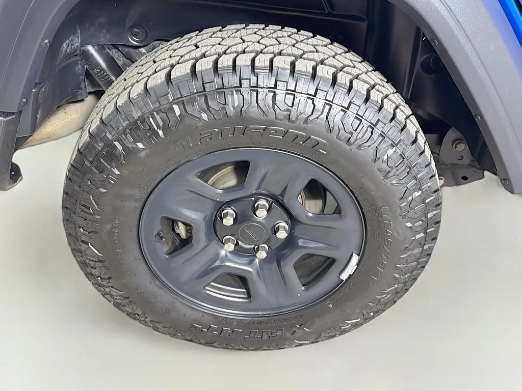 Used 2021 Blue Jeep Unlimited Sport image 24