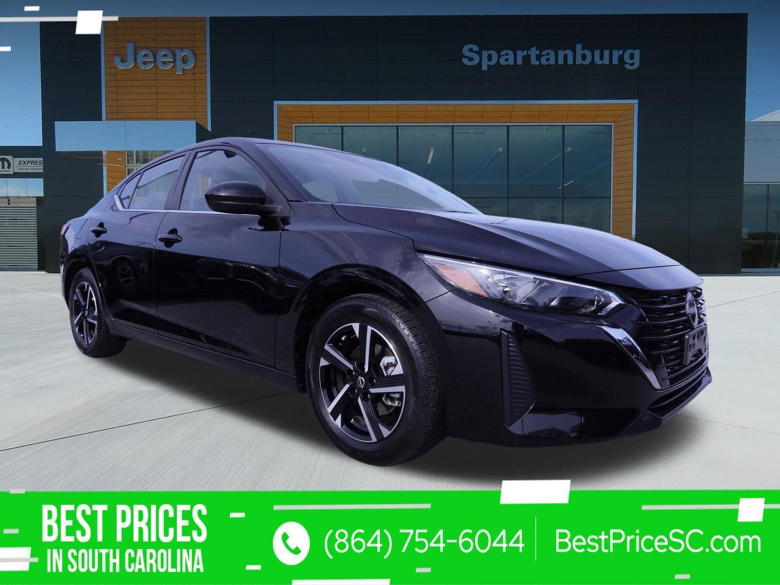 Used 2025 Super Black Nissan SV image 1