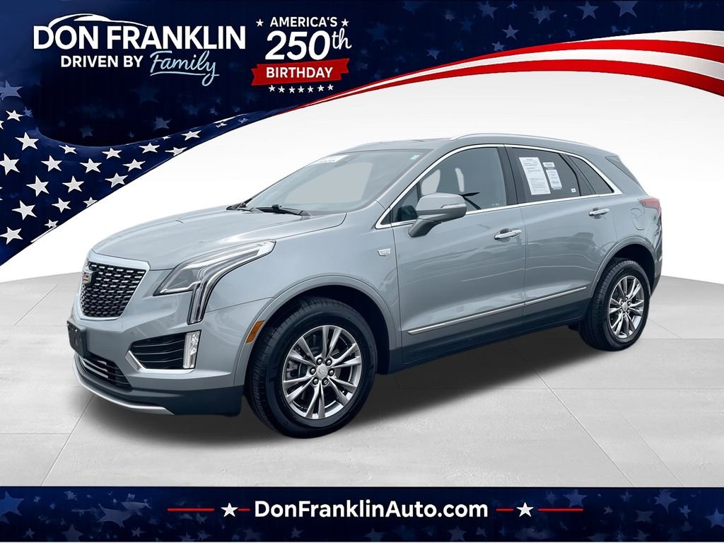 Used 2023 Silver Cadillac Premium Luxury image 1