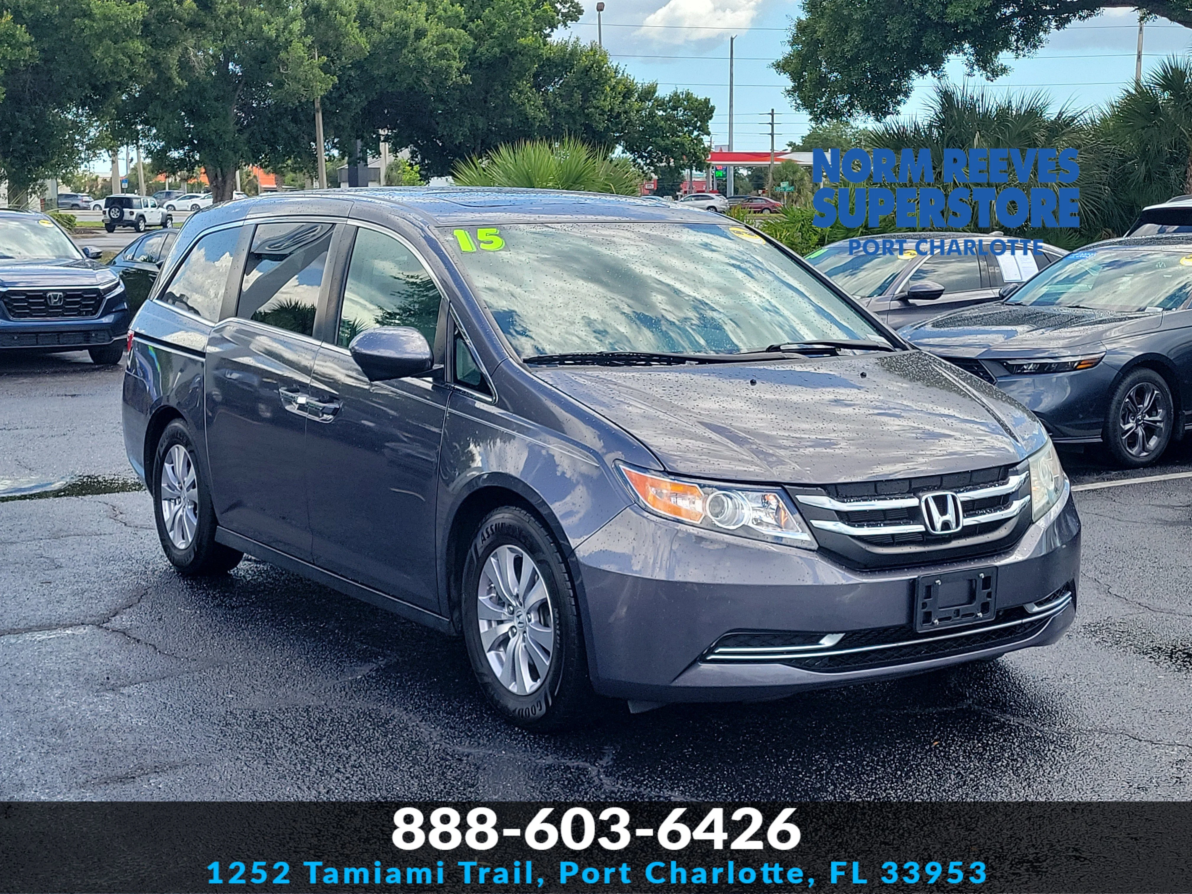 2015 Honda Odyssey EX-L with DVD Rear Entertainment System's photo
