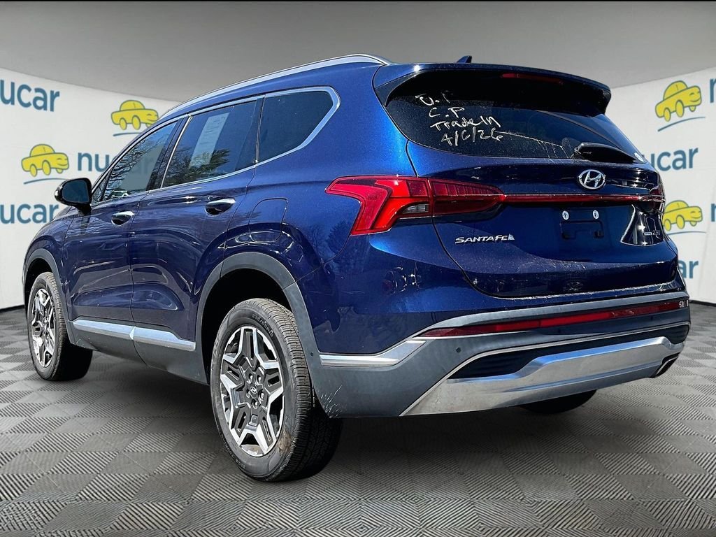 Used 2023 Blue Hyundai Limited image 4