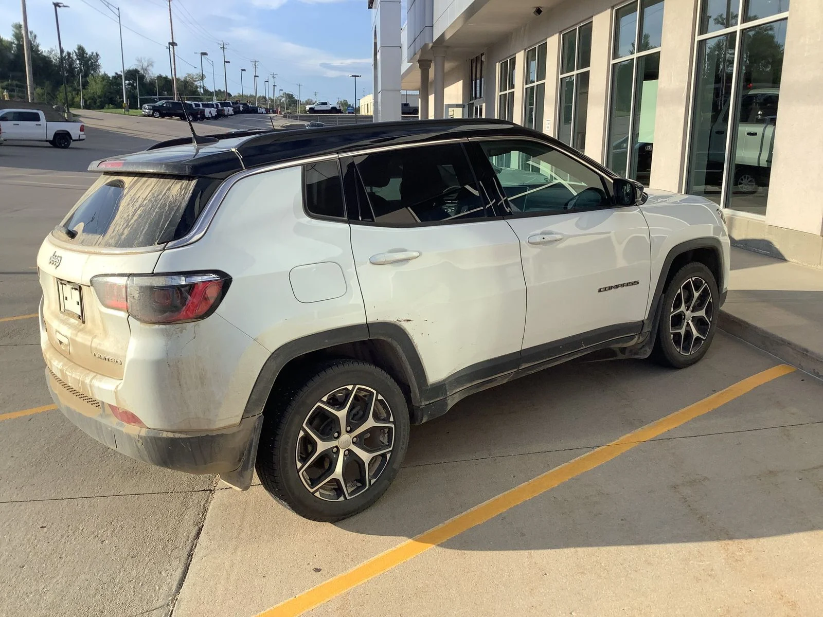 Certified Used 2024 White Jeep Limited image 1