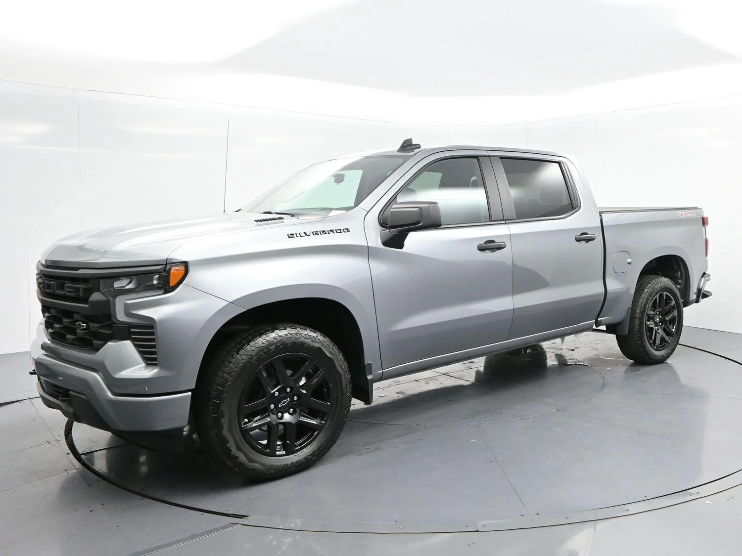 Used 2025 Sterling Gray Metallic Chevrolet Custom image 3