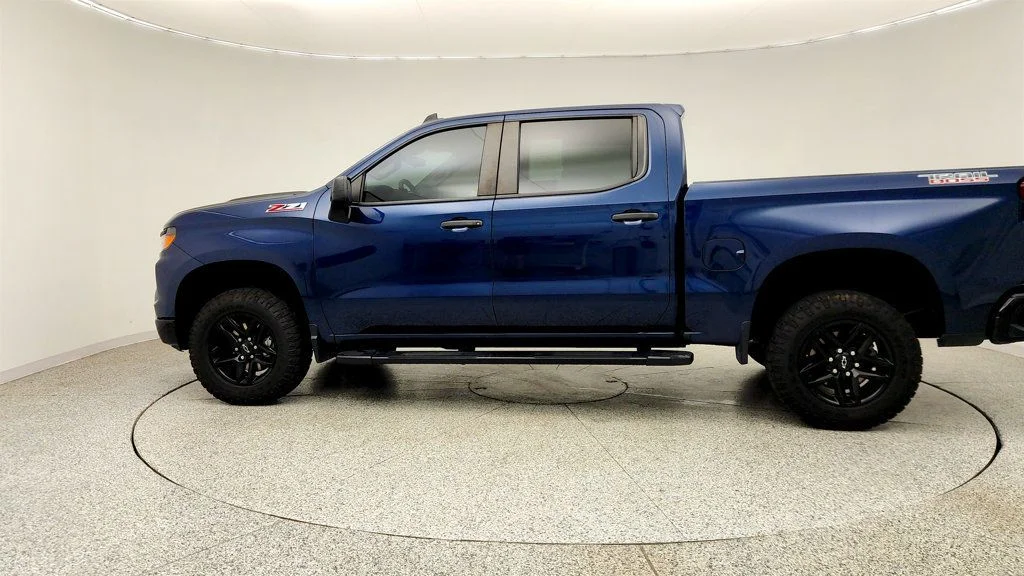 Used 2023 Northsky Blue Metallic Chevrolet 4WD Crew Cab 147