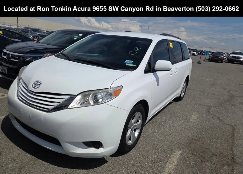 Used 2017 Super White Toyota LE image 3