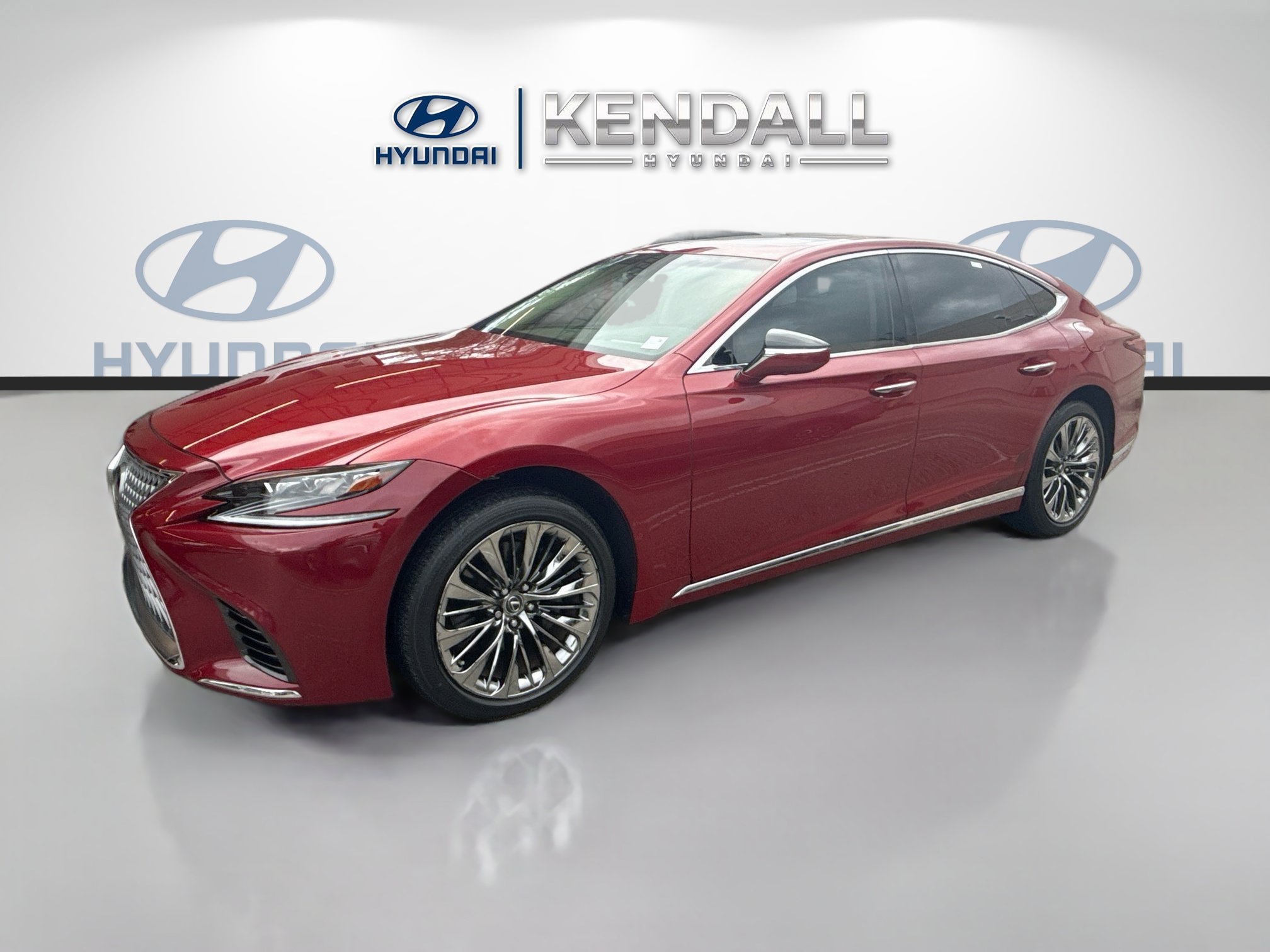 Used 2020 Matador Red Mica Lexus LS 500 image 3
