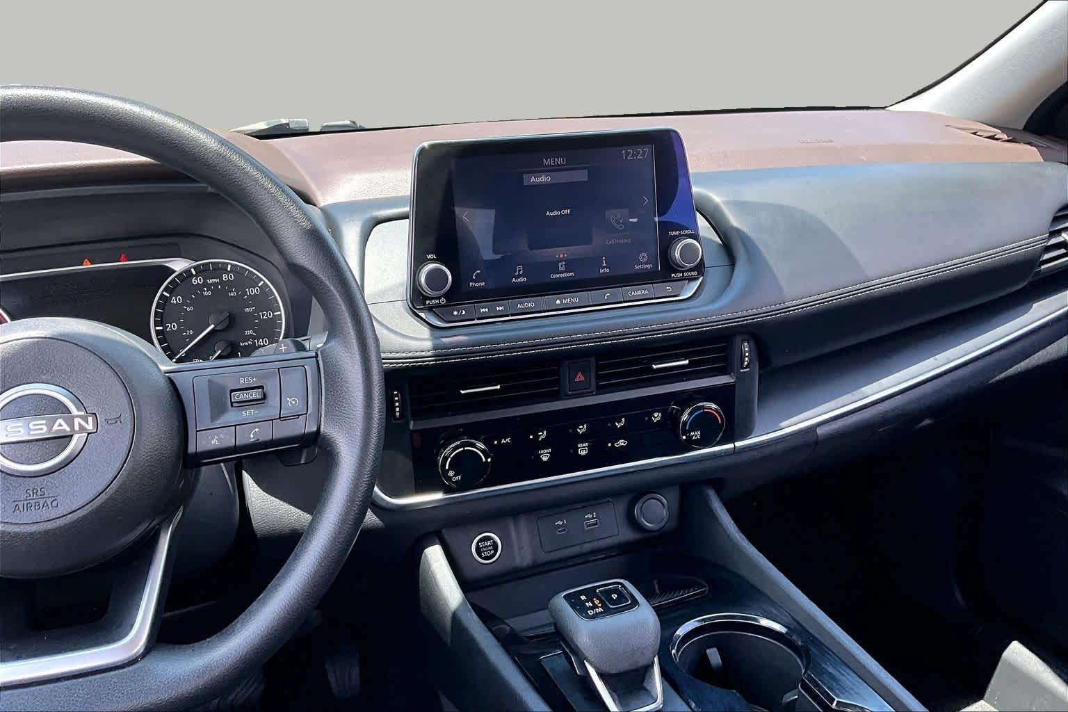 Used 2022 Caspian Blue Metallic Nissan S image 7