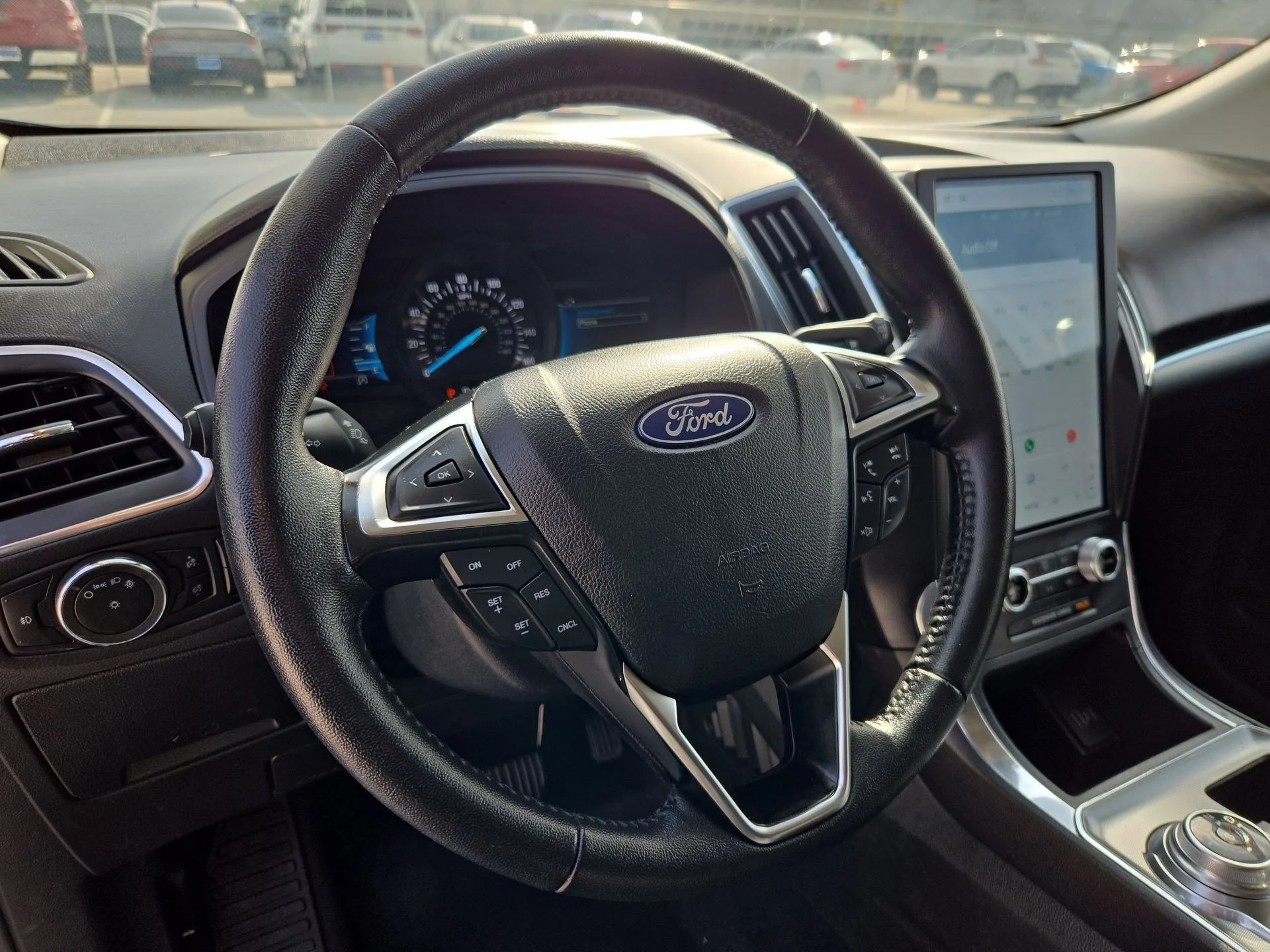Used 2024 Black Metallic Ford Titanium image 16