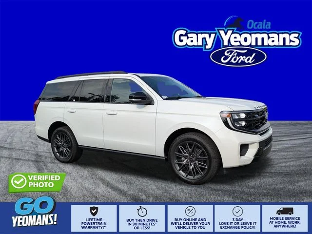 New 2027 Star White Metallic Tri-Coat Ford Platinum image 1