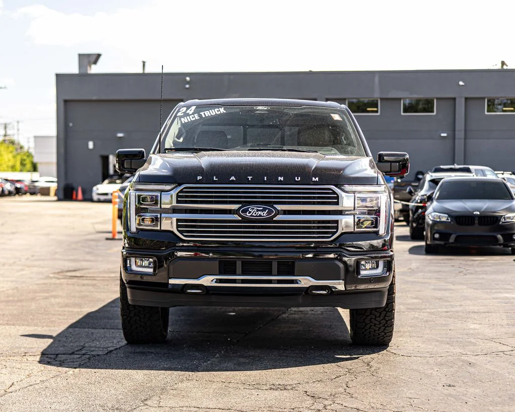Used 2024 Black Ford Platinum image 2