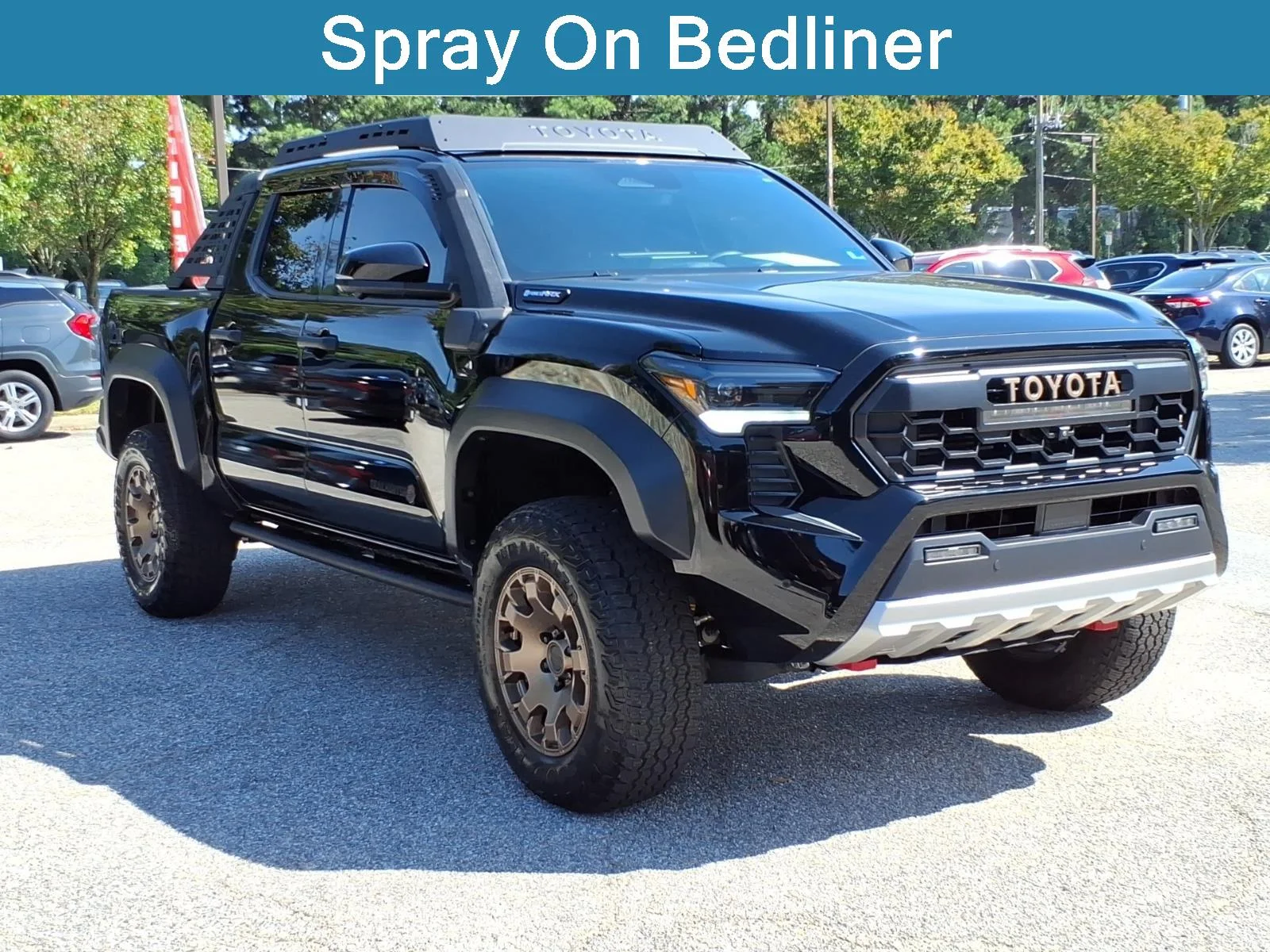 Used 2025 Black Toyota Trailhunter Hybrid image 6
