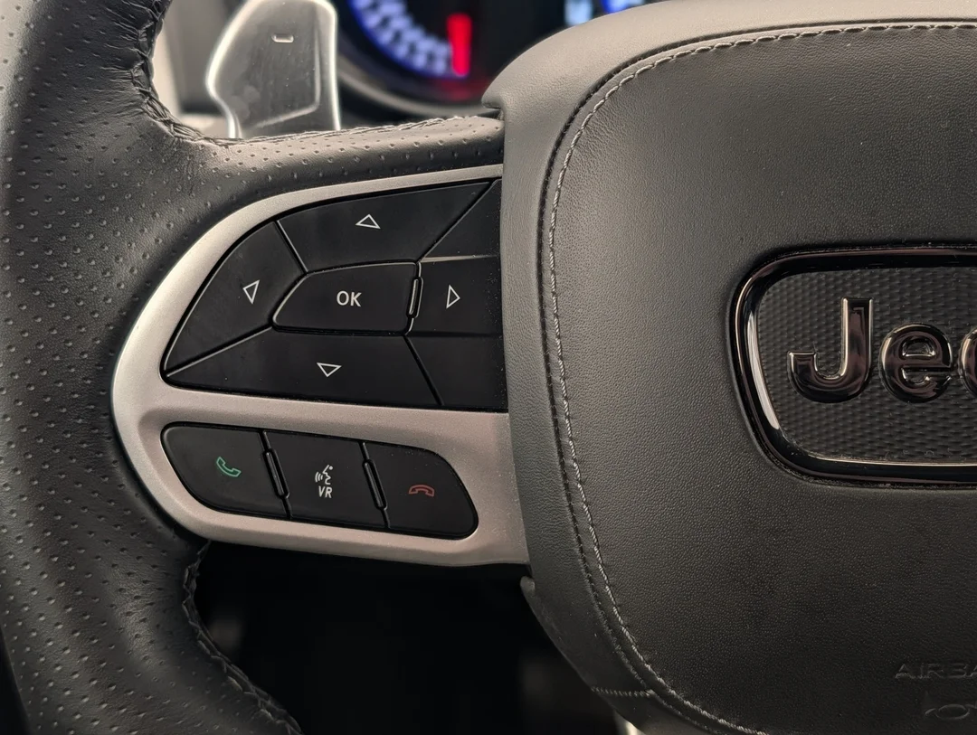 Certified Used 2021 Black Jeep Trackhawk - - 4x4 - Signature Leather Wrap Pkg - SRT Audio Pkg - Command View Sunroof & More! image 18